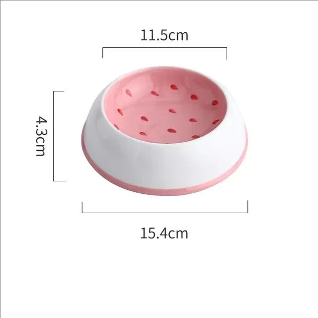 Ceramic food bowl