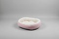 Plush round Pet Bed for Dogs and Cats