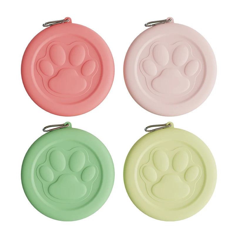 Outdoor Portable Dog Bowl with Cover