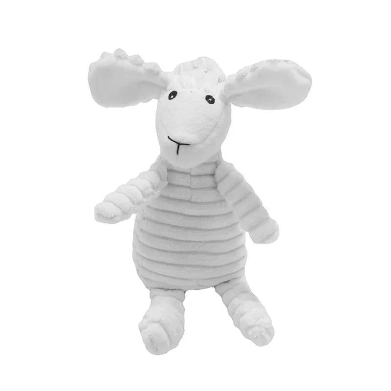 Squeaky Animal Chew Toy For Dogs